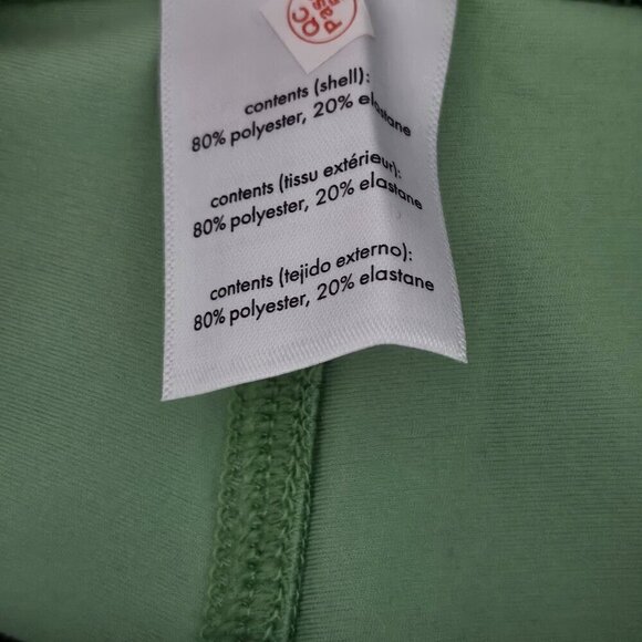 2/$50 WeWoreWhat High Rise Legging in Solid Fairgreen/Black Size S - Picture 4 of 6